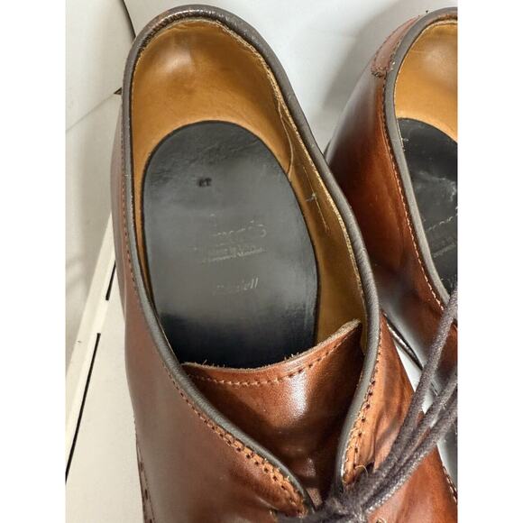 Allen Edmonds Men's Shoe 🇺🇸 Wendell Almond Bicycle-toe Derby 12D Dress Leather - Picture 3 of 12